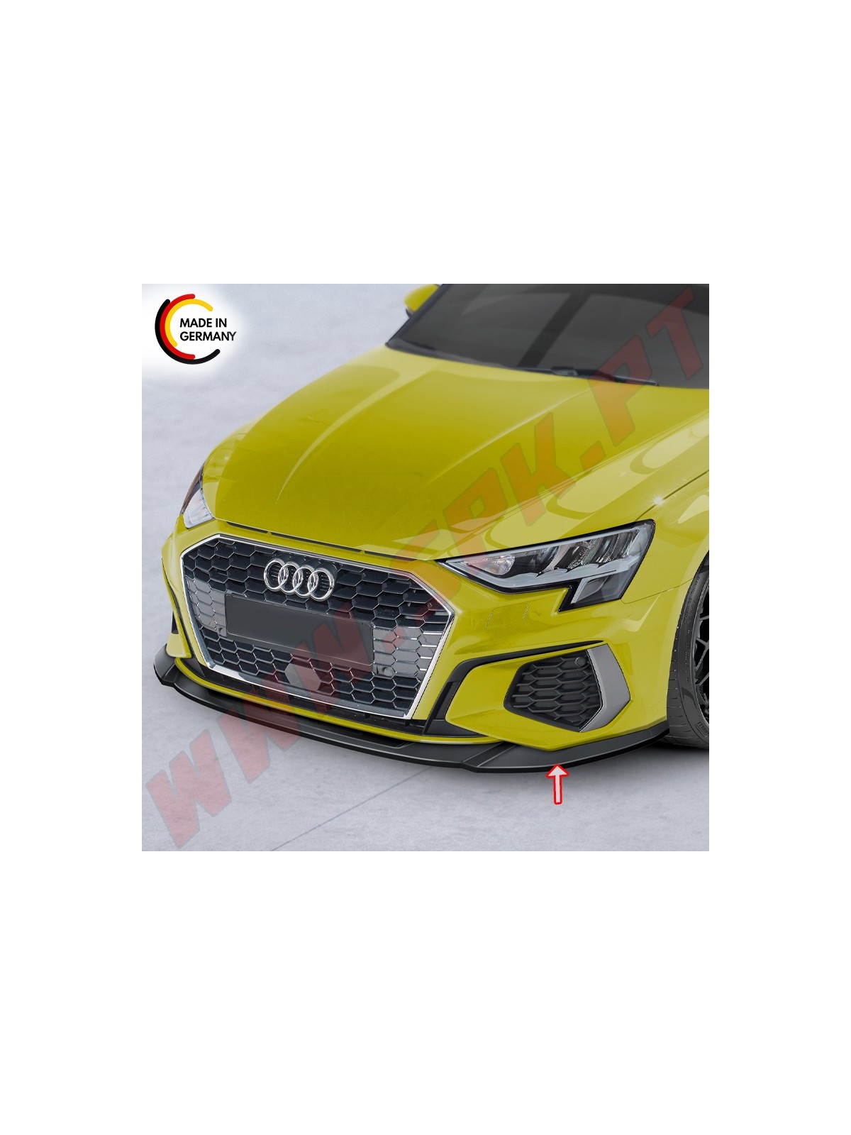 Lip Spoiler Frontal Audi A3 8Y S-Line / S3 (2020-)