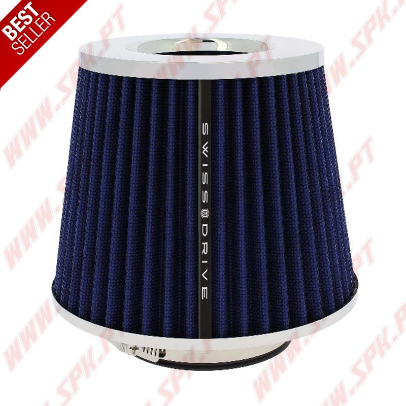 Filtro de Ar Cónico - Swiss Drive Blue Filtro de Ar Cónico - Swiss Drive Blue