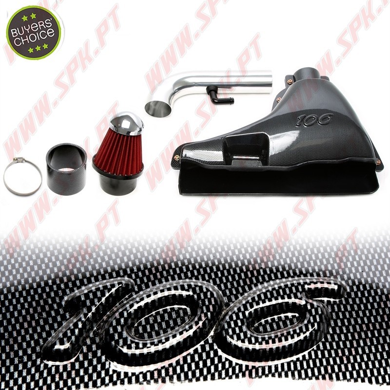 Kit Admissão Directa Peugeot 106 - Look Carbon Kit Admissão Directa Peugeot 106 - Look Carbon