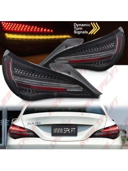 Farolins LED Dynamic Black - Mercedes CLA C117 (2013-2019)