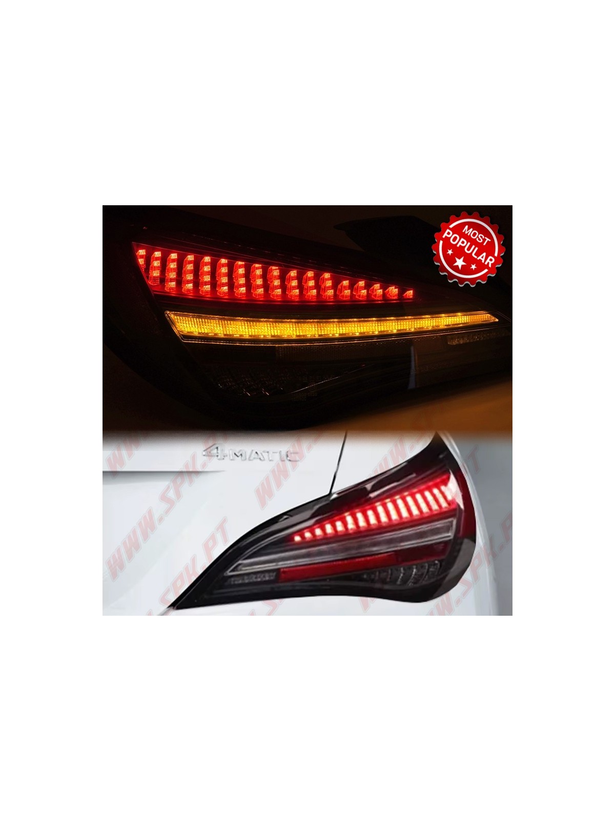 Farolins LED Dynamic Black - Mercedes CLA C117 (2013-2019) Farolins LED Dynamic Black - Mercedes CLA C117 (2013-2019)
