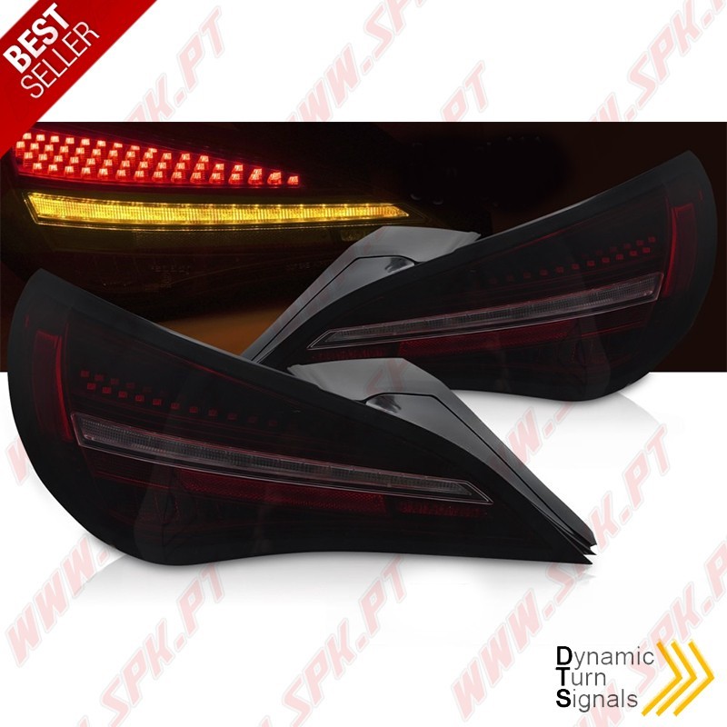 Farolins LED Dynamic Smoke Red - Mercedes CLA C117 (2013-2019)