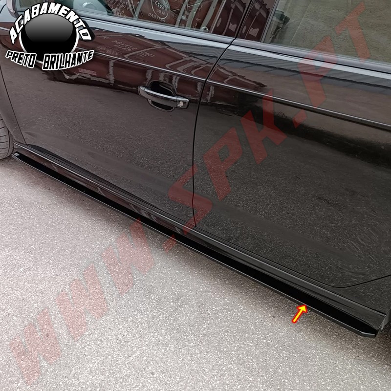 Extensão de Embaladeiras - Audi A3 8V Sportback S-Line / S3 (2012-2020) Extensão de Embaladeiras - Audi A3 8V Sportback S-Line / S3 (2012-2020)