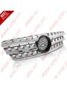 Grelha Frontal Silver+Chrome - Mercedes ML W163 (1998-2005) Grelha Frontal Silver+Chrome - Mercedes ML W163 (1998-2005)