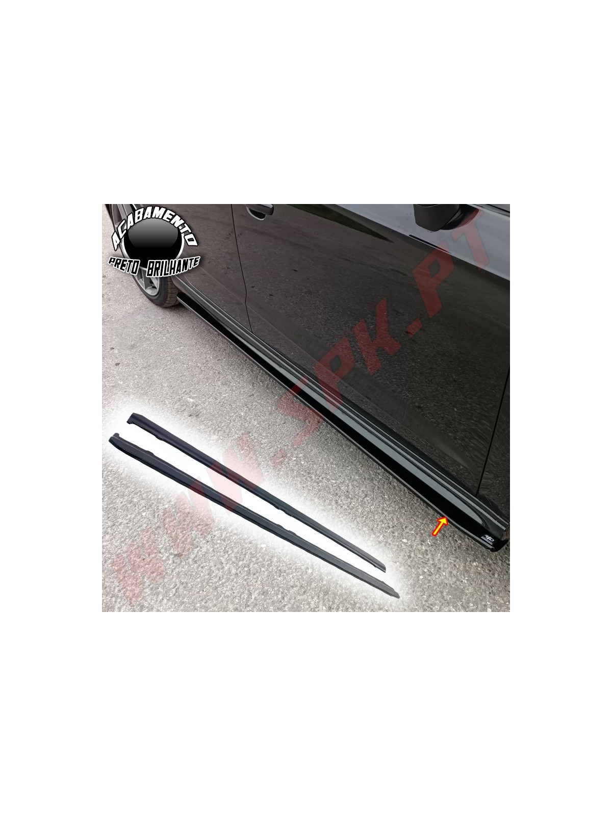 Extensão de Embaladeiras - Audi A3 8V Sportback S-Line / S3 (2012-2020)