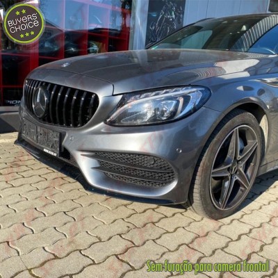Grelha Frontal Look GTR Black Gloss - Mercedes W205 Facelift (2018-2021)