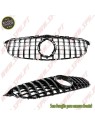Grelha Frontal Look GTR Black Gloss - Mercedes W205 Facelift (2018-2021)