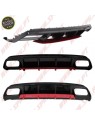 Difusor Traseiro + Ponteiras Look Sport Red - Mercedes W176 (2012-2018) Difusor Traseiro + Ponteiras Look Sport Red - Mercedes W176 (2012-2018)