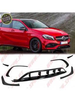 Pack Splitters Frontais - Mercedes W176 (2015-2018)