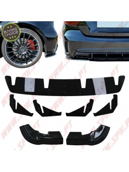 Difusor Traseiro Look GT - Mercedes W176 A45 AMG (2015-2018)