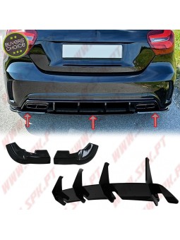 Difusor Traseiro Look GT - Mercedes W176 A45 AMG (2015-2018)