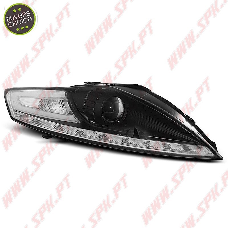 Faróis Look Daylight LED / Black - Ford Mondeo (2007-2010) Faróis Look Daylight LED / Black - Ford Mondeo (2007-2010)