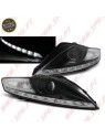 Faróis Look Daylight LED / Black - Ford Mondeo (2007-2010) Faróis Look Daylight LED / Black - Ford Mondeo (2007-2010)