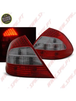 Farolins LED Red+Smoke - Mercedes W211 Sedan (2002-2006)