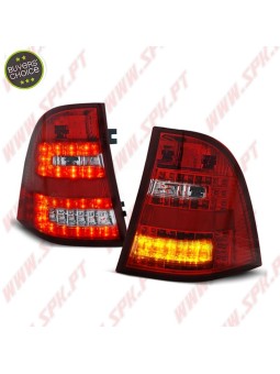 Farolins LED Red+Clear - Mercedes W163 (1998-2005)