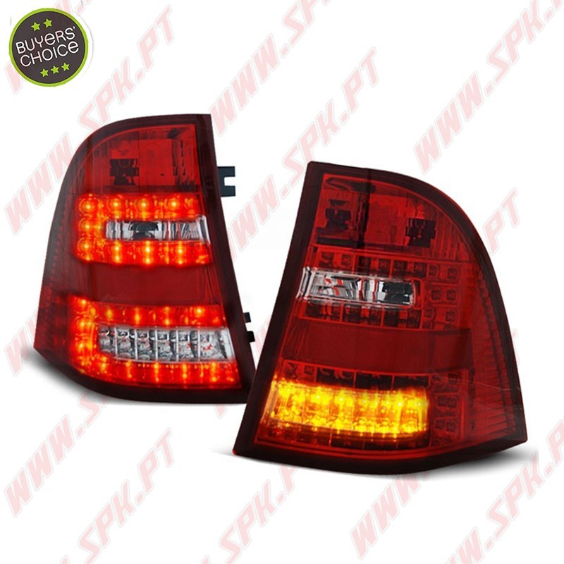 Farolins LED Red+Clear - Mercedes W163 (1998-2005)