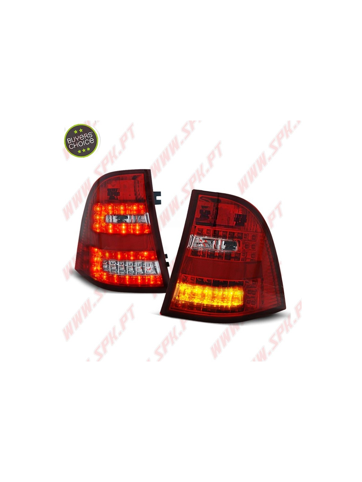 Farolins LED Red+Clear - Mercedes W163 (1998-2005)