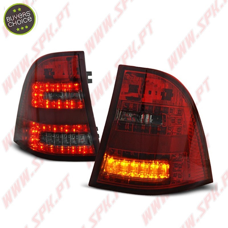 Farolins LED Dark Red - Mercedes W163 (1998-2005) Farolins LED Dark Red - Mercedes W163 (1998-2005)