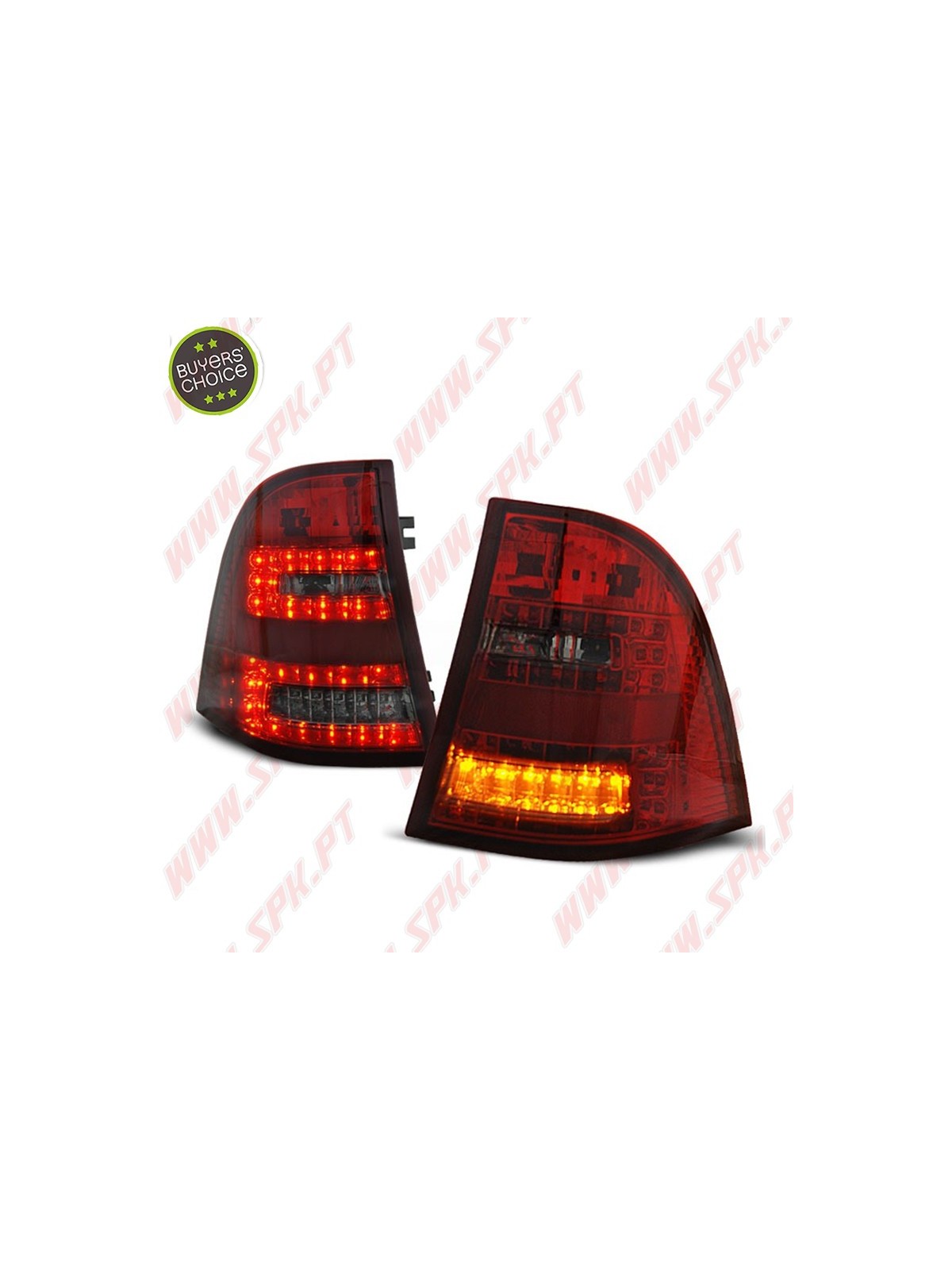 Farolins LED Dark Red - Mercedes W163 (1998-2005) Farolins LED Dark Red - Mercedes W163 (1998-2005)