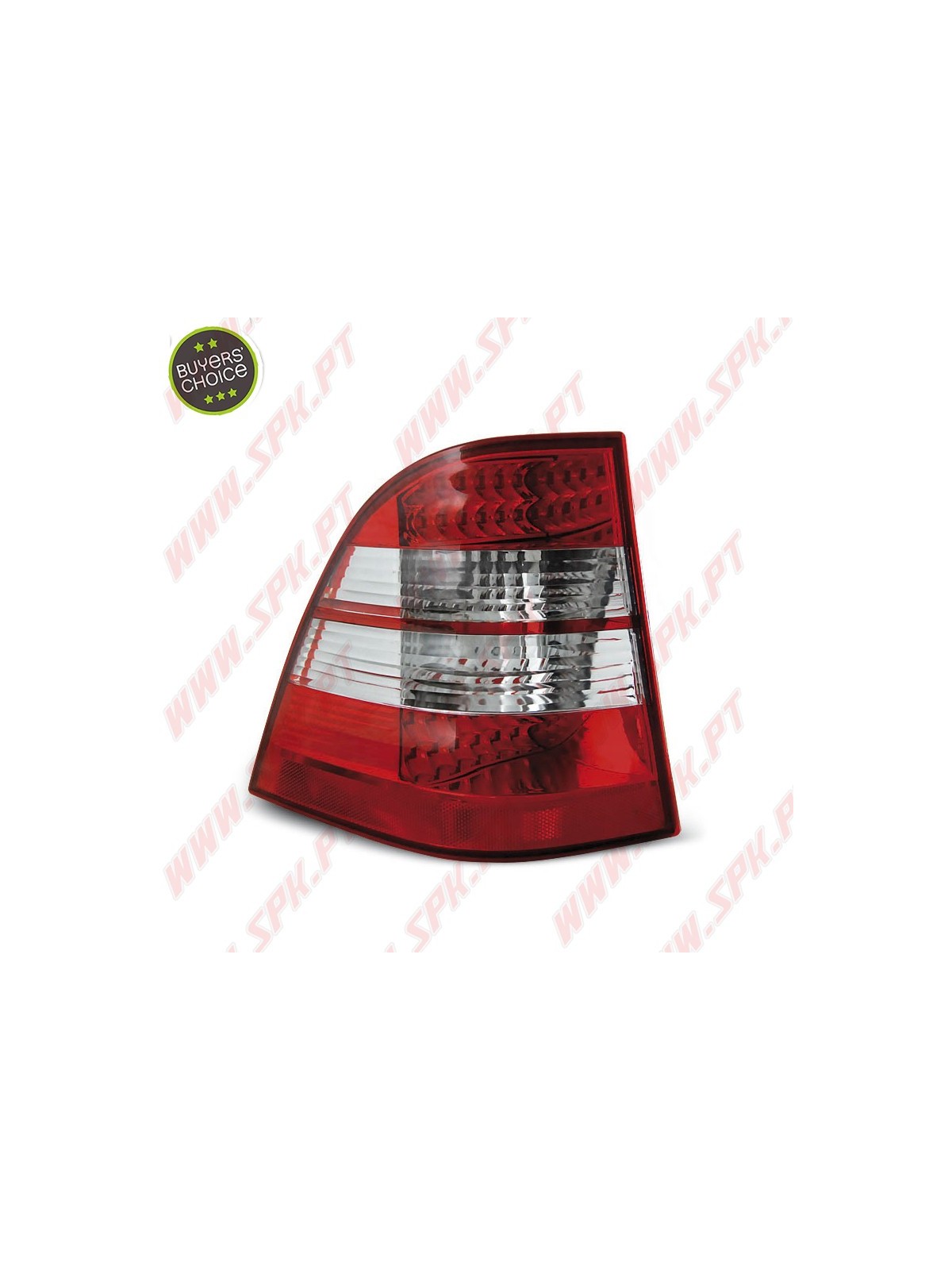 Farolins Cristal LED Red+Clear - Mercedes W163 (1998-2005) Farolins Cristal LED Red+Clear - Mercedes W163 (1998-2005)