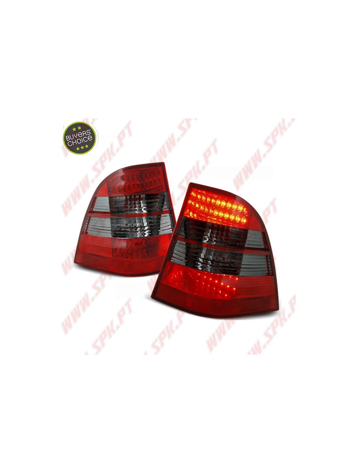 Farolins Cristal LED Red+Smoke - Mercedes W163 (1998-2005)