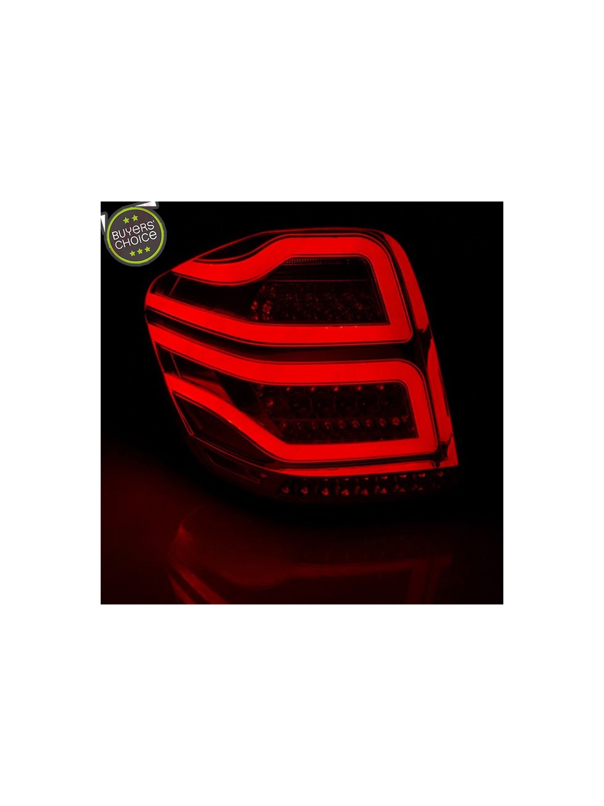 Farolins LED-BAR Red+Clear - Mercedes W164 (2005-2008)