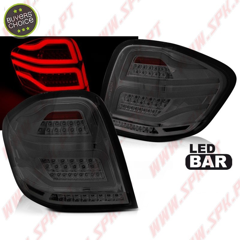 Farolins LED-BAR Smoke+Chrome - Mercedes W164 (2005-2008)
