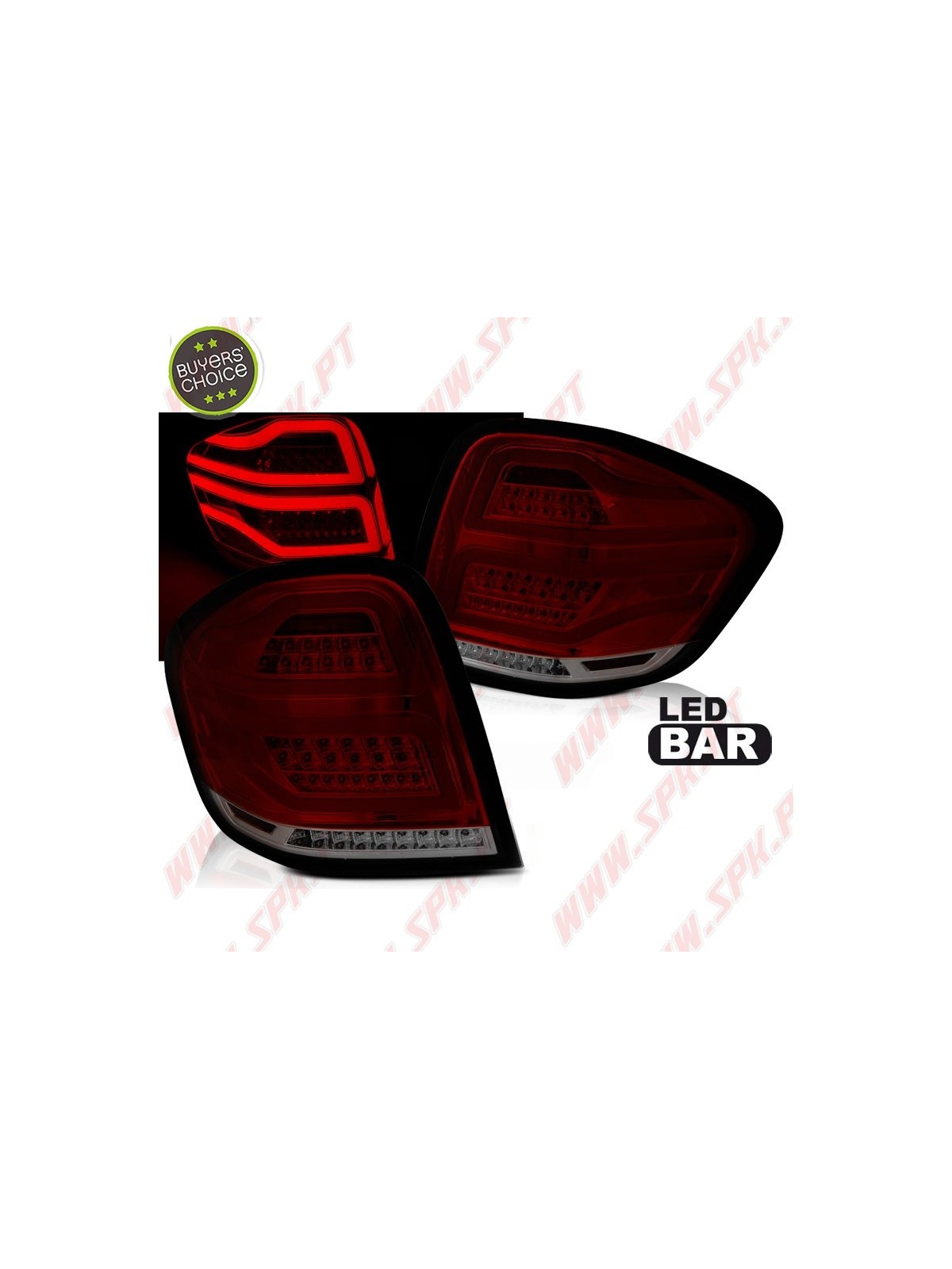 Farolins LED-BAR Dark Red - Mercedes W164 (2005-2008)
