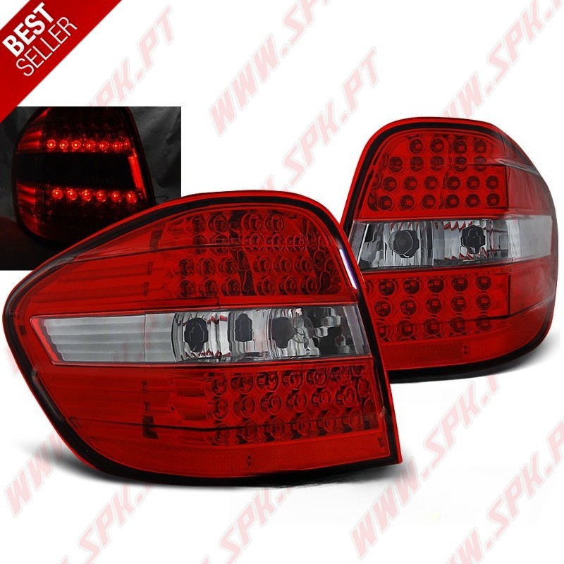 Farolins LED Red+Clear - Mercedes W164 (2005-2008) Farolins LED Red+Clear - Mercedes W164 (2005-2008)