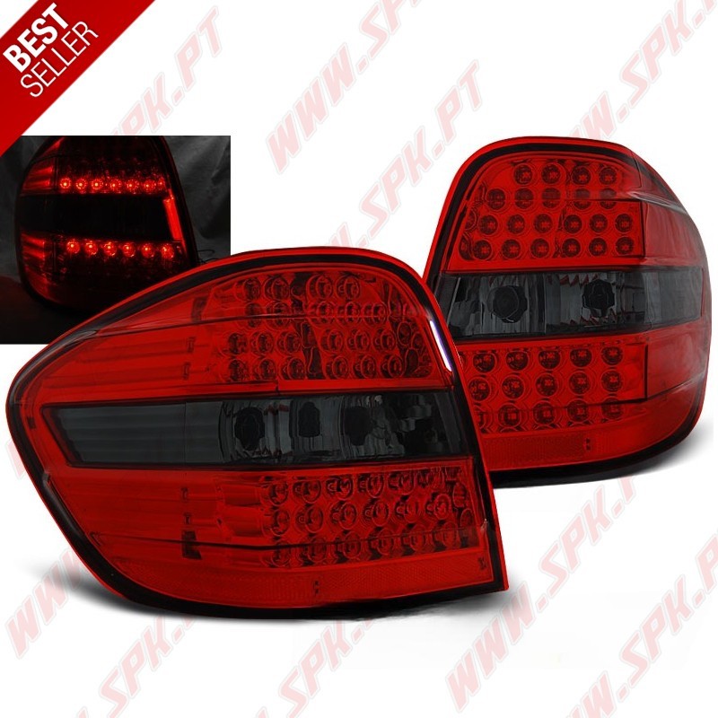 Farolins LED Red+Smoke - Mercedes W164 (2005-2008)