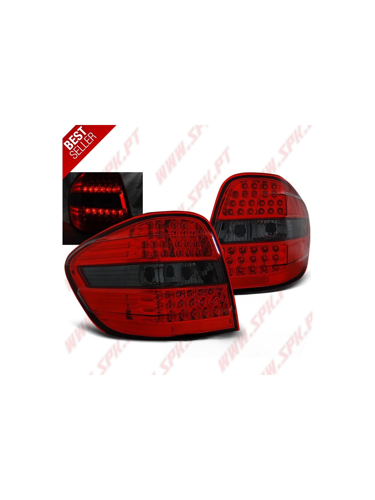 Farolins LED Red+Smoke - Mercedes W164 (2005-2008)