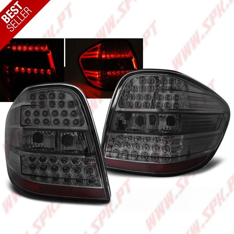 Farolins LED Smoke+Chrome - Mercedes W164 (2005-2008)