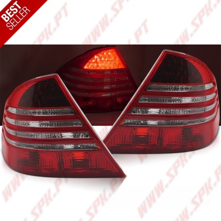 Farolins LED Red+Light Smoke - Mercedes W220 (1998-2005)