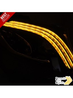 Faróis FULL-LED / Black - Mercedes W222 (2013-2017)