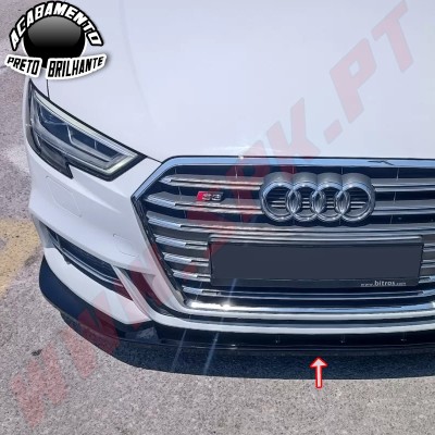 Lip Spoiler Frontal - Audi A3 8V S-Line / S3 Facelift (2016-2019)