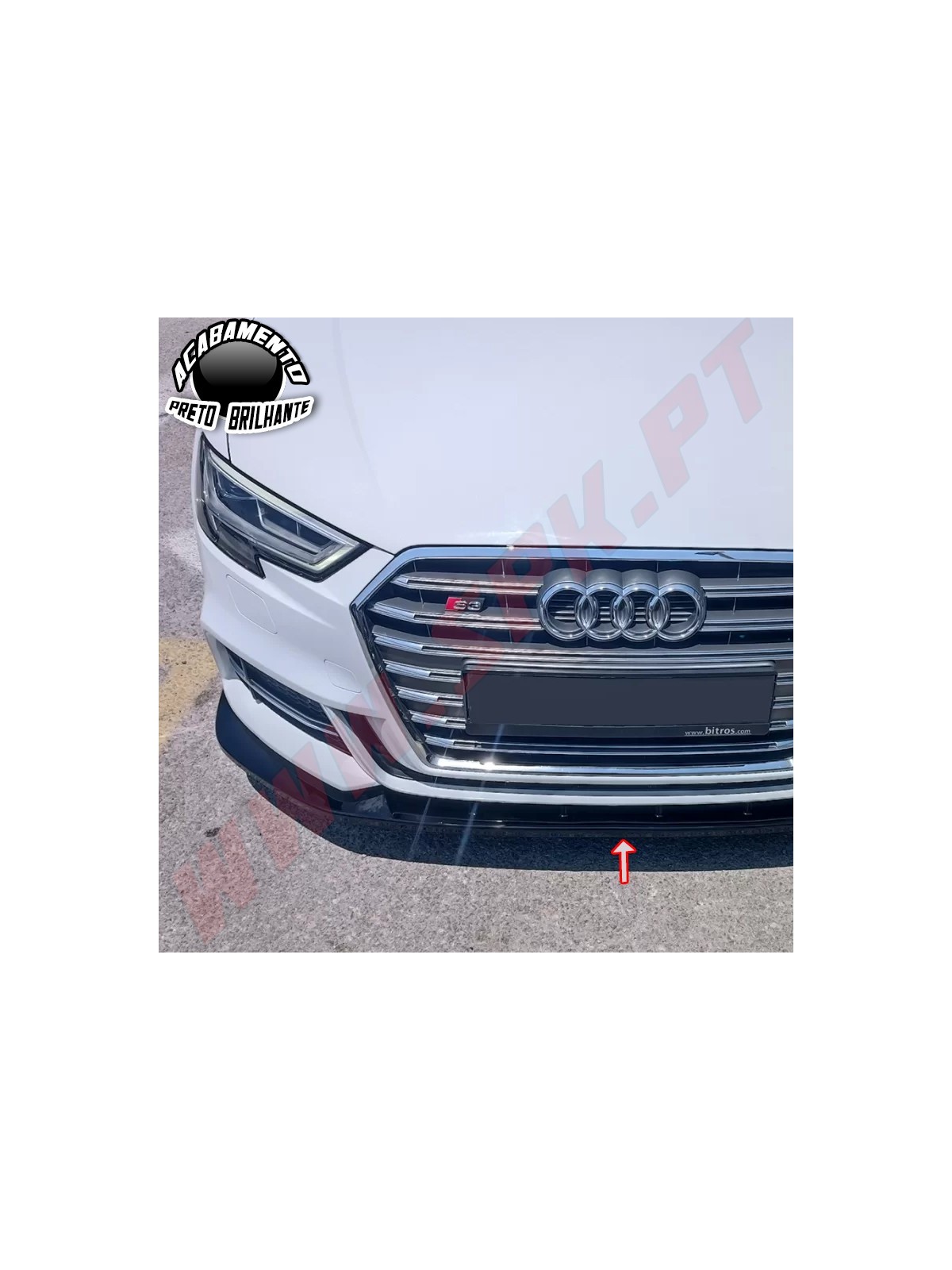Lip Spoiler Frontal - Audi A3 8V S-Line / S3 Facelift (2016-2019)