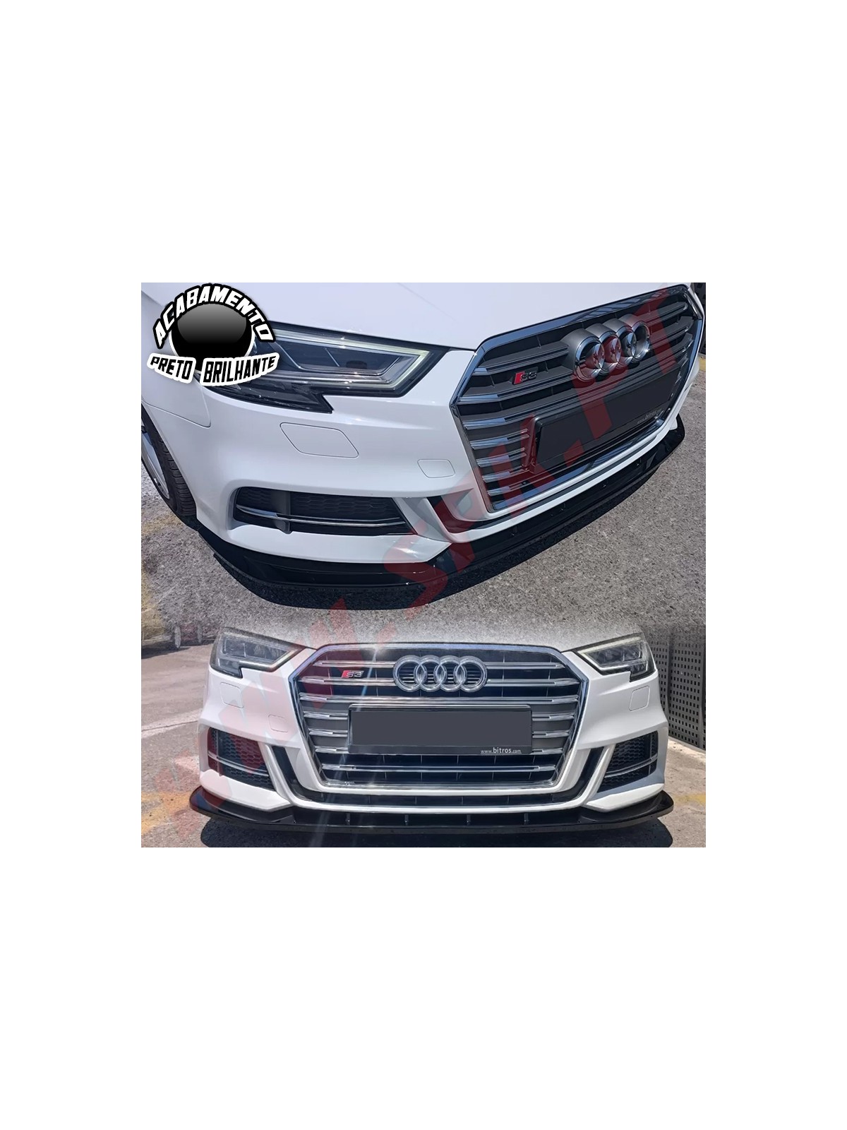 Lip Spoiler Frontal - Audi A3 8V S-Line / S3 Facelift (2016-2019)
