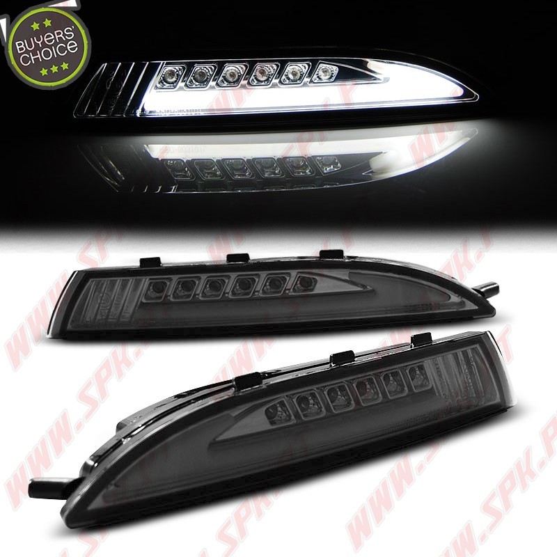 Faróis Tube Light / Pisca+Presença - Smoke - VW Scirocco (2008-2014) Faróis Tube Light / Pisca+Presença - Smoke - VW Scirocco (2008-2014)