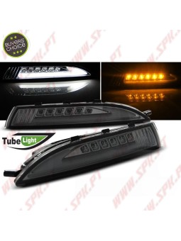 Faróis Tube Light / Pisca+Presença - Smoke - VW Scirocco (2008-2014)