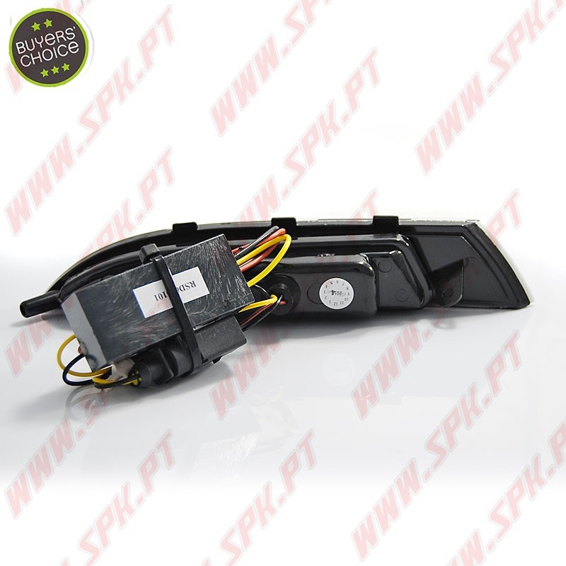 Faróis Tube Light / Pisca+Presença - Chrome - VW Scirocco (2008-2014)