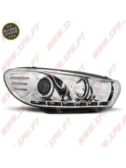Faróis Daylight LED / Chrome - VW Scirocco (2008-2014)