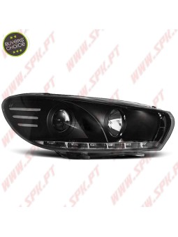 Faróis Daylight LED / Black - VW Scirocco (2008-2014)