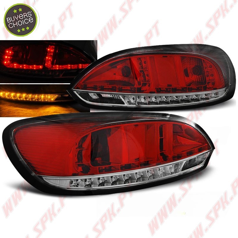 Farolins LED Red+Clear - VW Scirocco (2008-2014)
