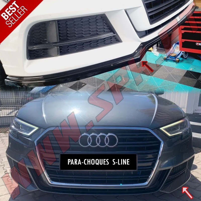 Lip Spoiler Frontal - Audi A3 8V S-Line / S3 Facelift (2016-2019)