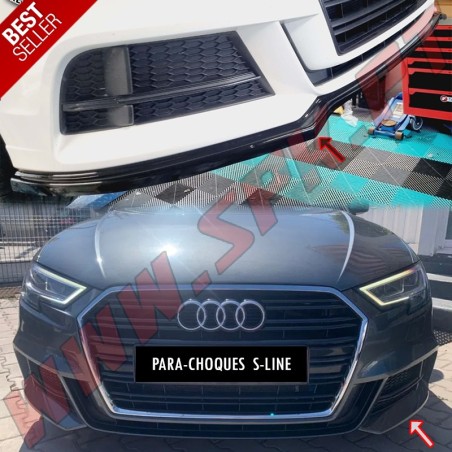 Lip Spoiler Frontal - Audi A3 8V S-Line / S3 Facelift (2016-2019)