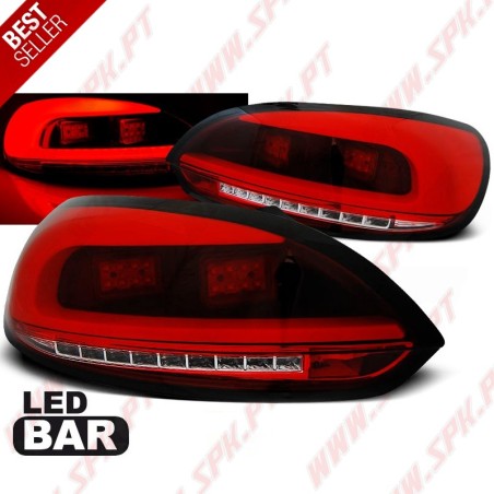 Farolins LED-BAR Red+Clear - VW Scirocco (2008-2014)