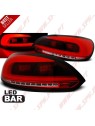 Farolins LED-BAR Red+Clear - VW Scirocco (2008-2014)