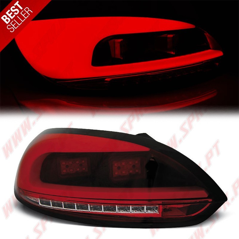 Farolins LED-BAR Red+Clear - VW Scirocco (2008-2014)