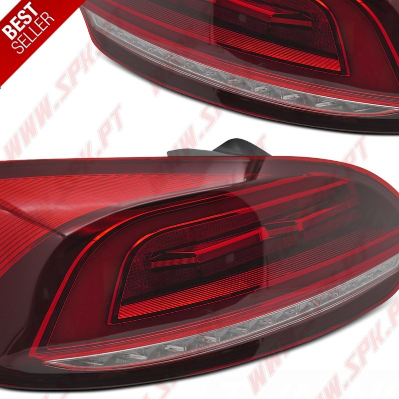 Farolins LED-BAR V.2 Red+Clear - VW Scirocco (2008-2014)