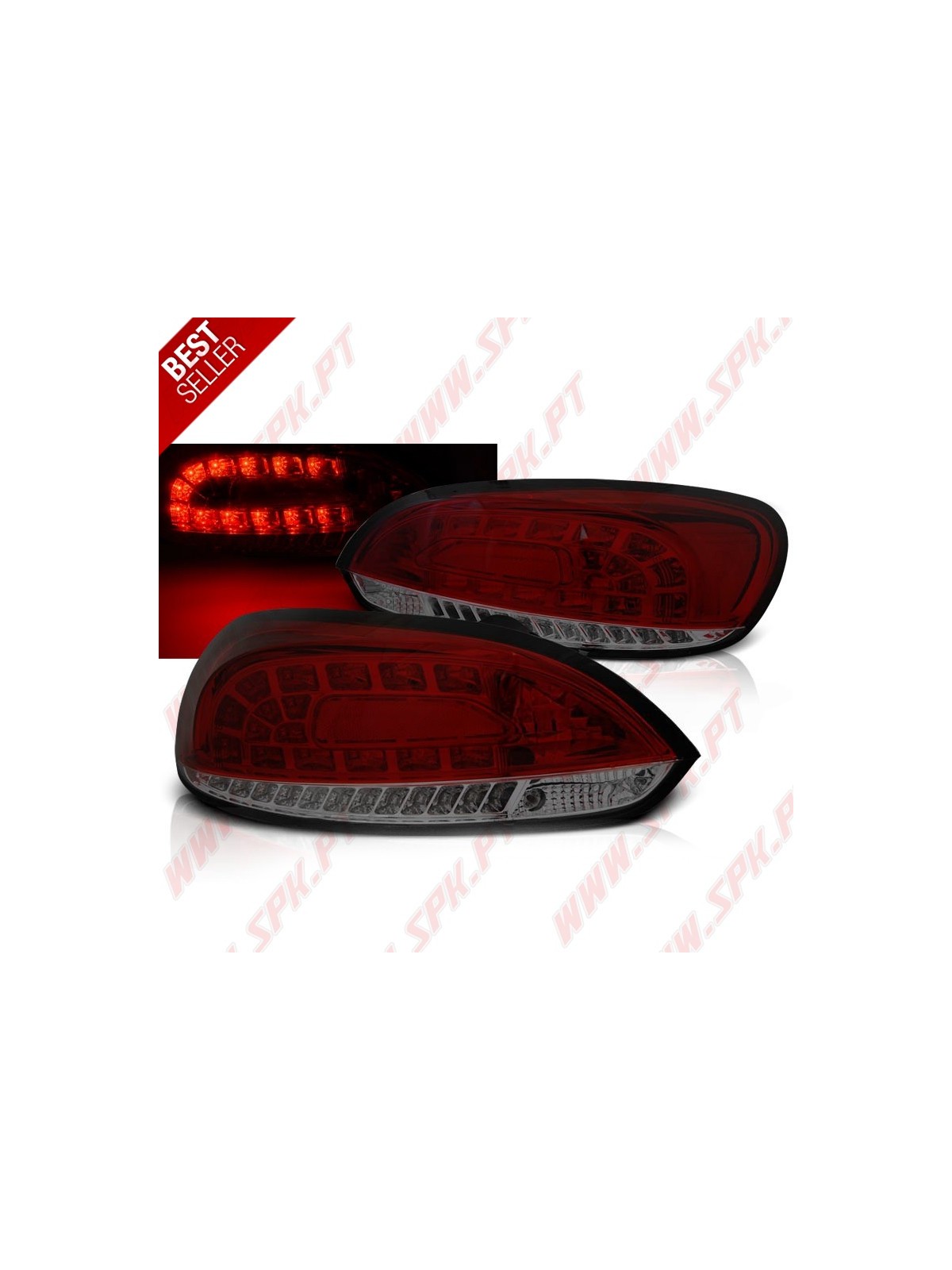 Farolins LED V.2 Red+Smoke - VW Scirocco (2008-2014)